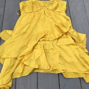 BCBG strapless dress